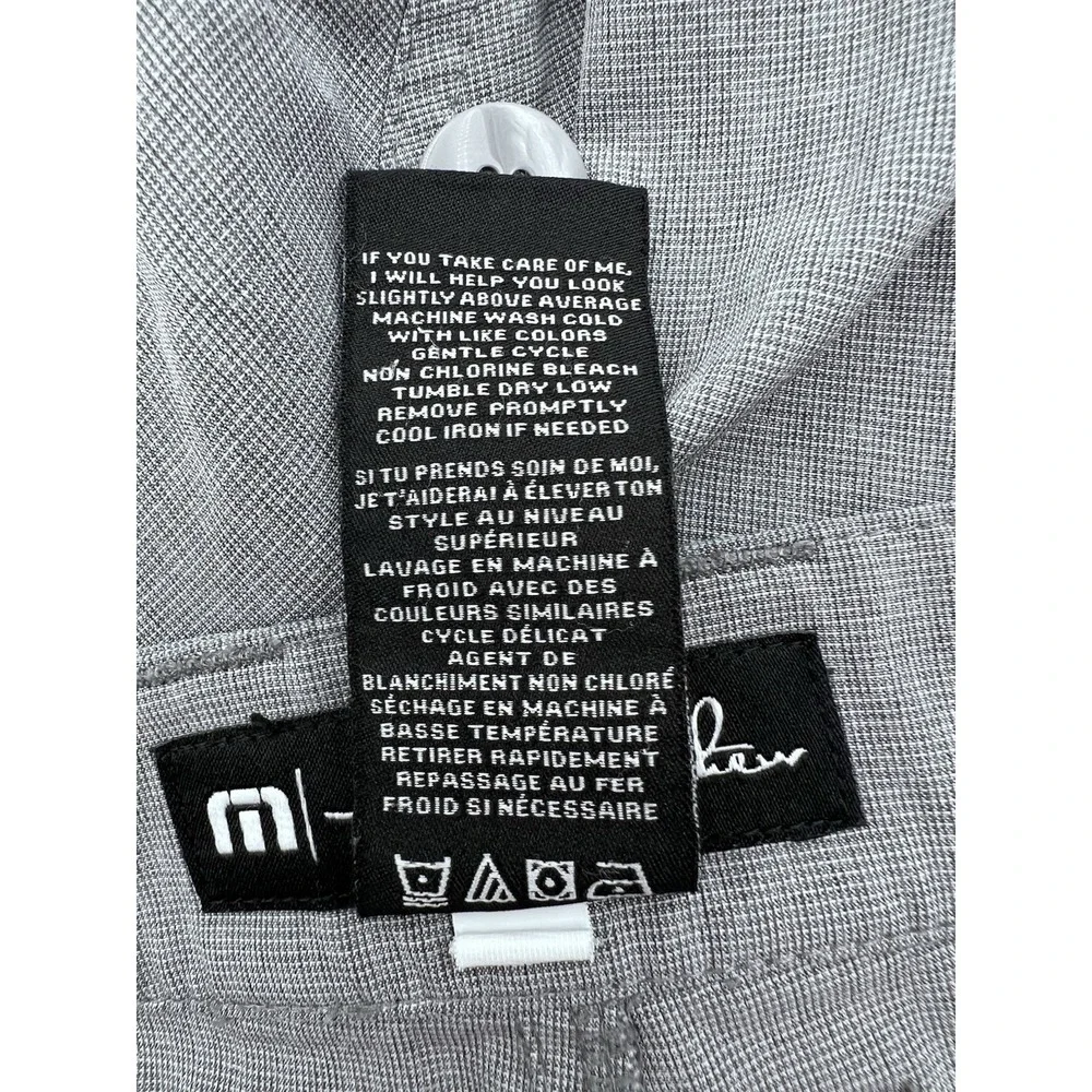 Travis Mathew Beck Shorts Men 42 Gray 9